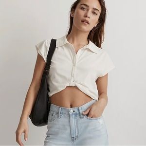 Madewell MWL Polo Twist Tee (XXS)